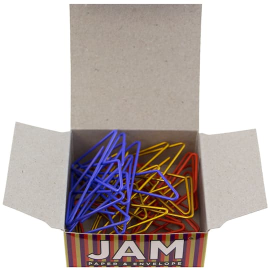 JAM Paper Assorted Color Butterfly Clips, 15ct.
